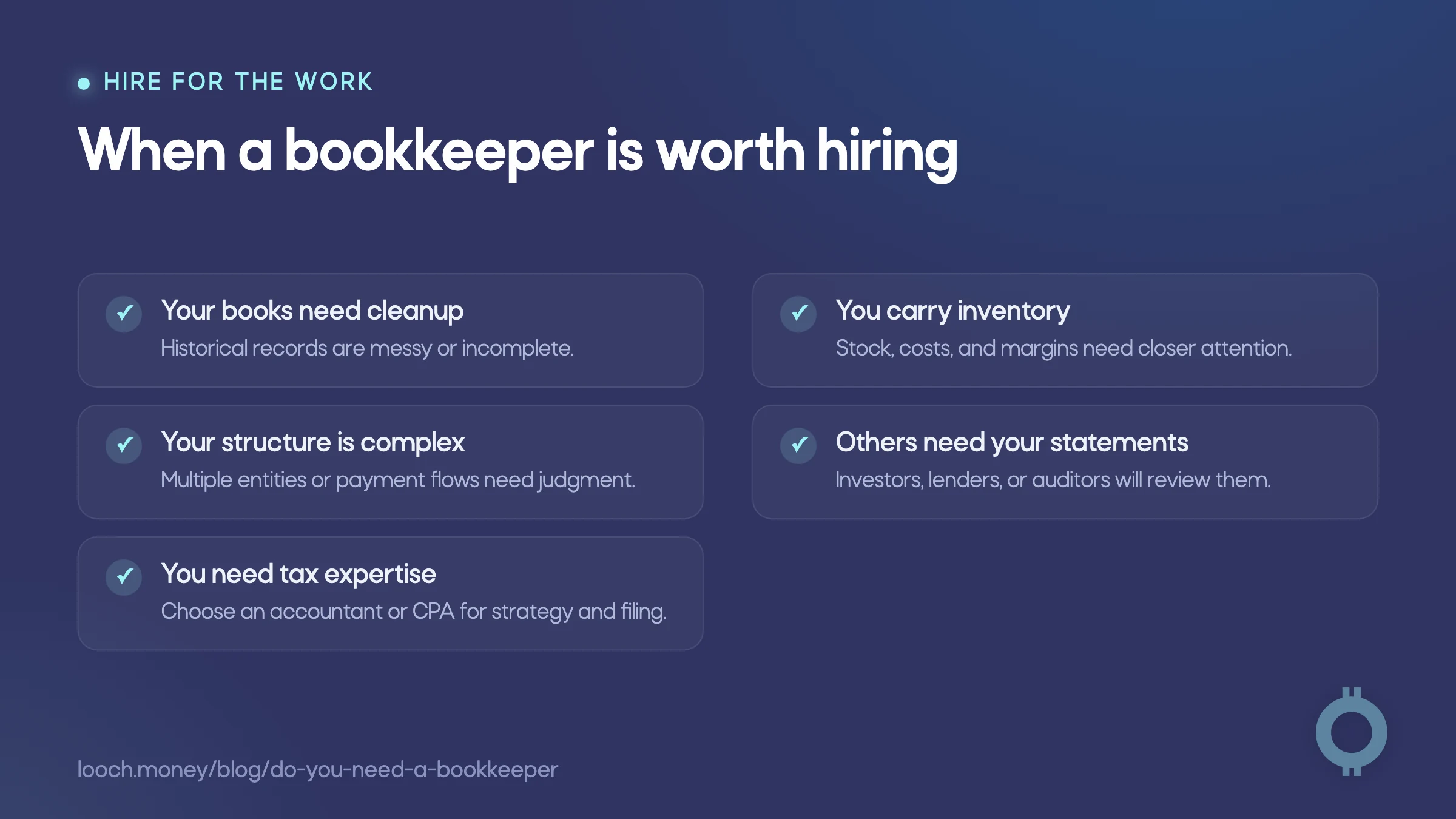 This do you need a bookkeeper checklist shows when human expertise matters.