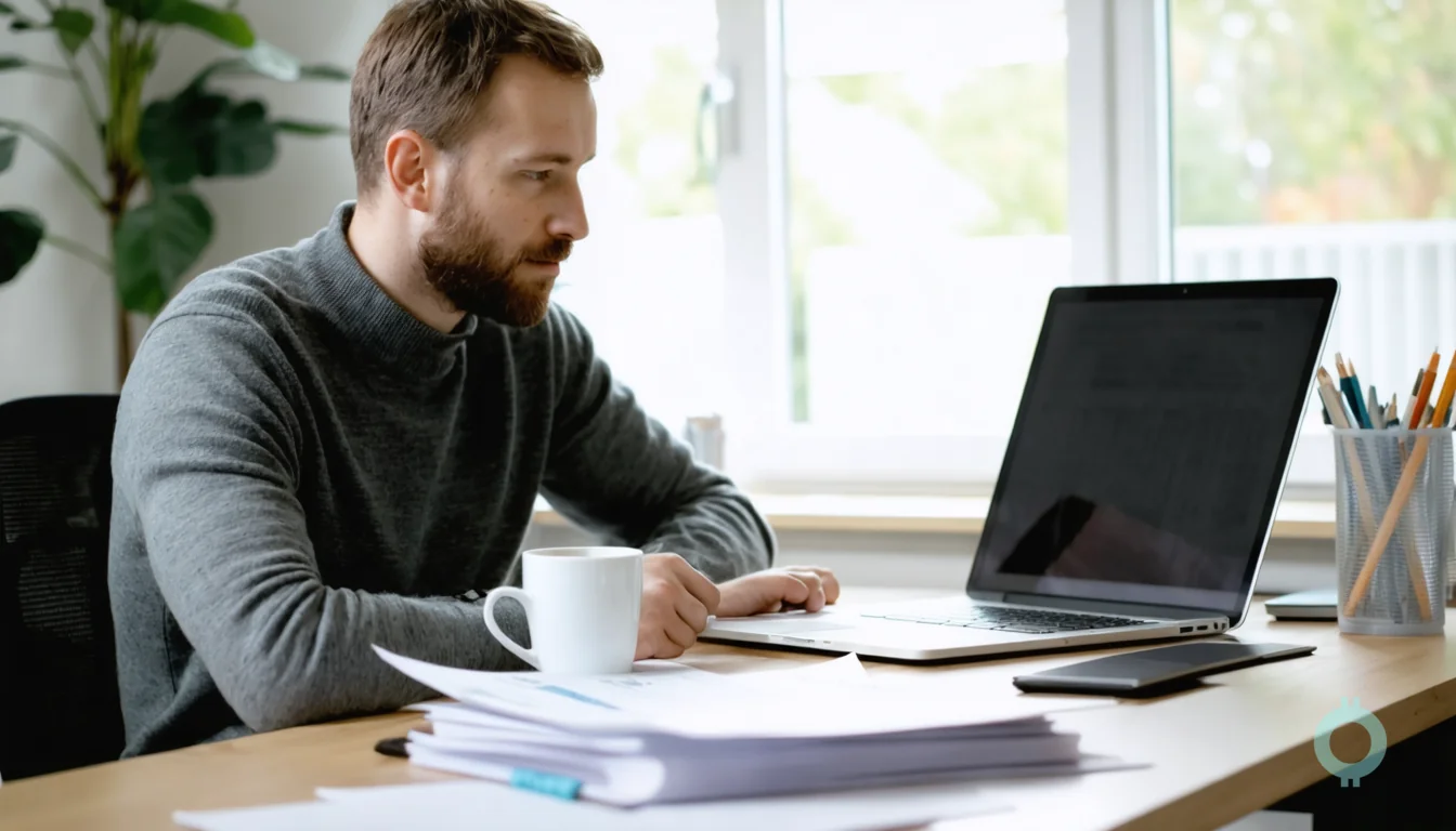 Founder comparing state paperwork and the cost to start an LLC